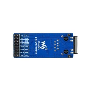 2-CH UART To Ethernet Converter, Serial Port Transparent Transmission 