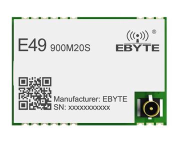 20dBm. 850~930MHz 2500m. 20*14mm