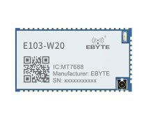 EBYTE - 20~24dBm. 580 MHz. 200m. 34.1*18.7*2.77mm/36.1*18.7*2.7mm