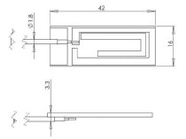 10 cm Cable, 1,13 mm U.FL - Thumbnail