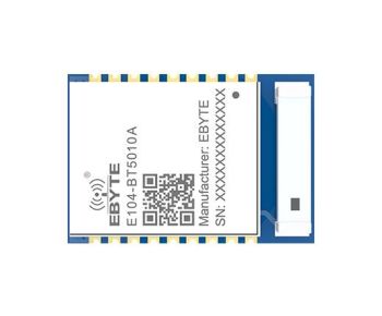 3,8dBm.BLE5.0 2.402~2.480GHz. 55m UART.SMD.