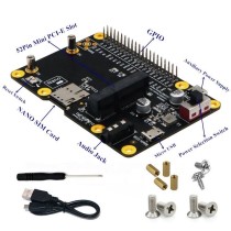 Mini PCIe Wireless Module Adapter Card for Raspberry Pi (LTE BASE HAT) - Thumbnail