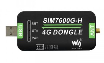 4G DONGLE, GNSS Positioning, Global Band Support with SIM7600G-H