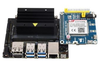 4G HAT for Raspberry Pi, LTE Cat-4 4G / 3G / 2G, GNSS with SIM7600E-H