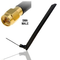 4G - LTE Antenna , SMA/M , 5 dBi , 90-180° - Thumbnail