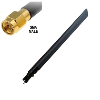 4G - LTE Antenna , SMA/M , 5 dBi , 90-180°