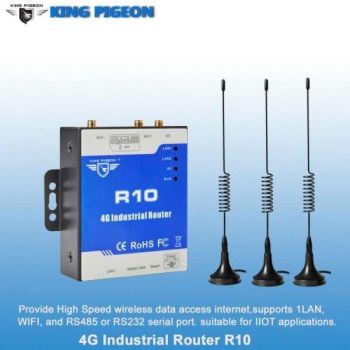 4G LTE Industrial Router (2LAN 1WAN 1RS485)