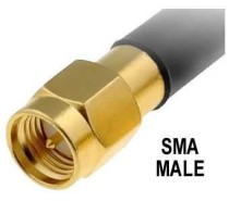 4G/3G/2G Whip Antenna, 9db, 7m Cable,RG58, SMA/Male - Thumbnail