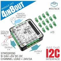 4IN8OUT Multi-channel DC Drive Module (STM32F030) - Thumbnail