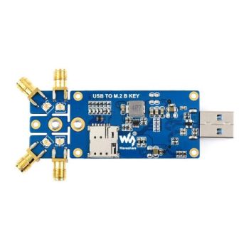 5G DONGLE Module, quad antennas, USB3.1 port, Aluminum Alloy Heatsink,