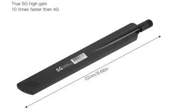 5G High Gain Omni Antenna, 5G/4G/3G/2G Compatible, SMA-M