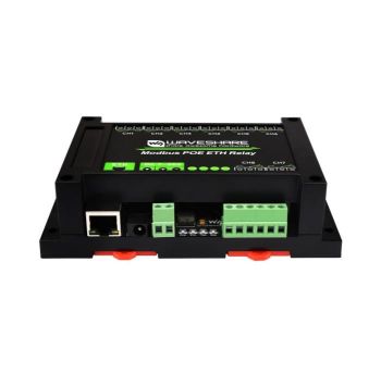 8-ch Ethernet Relay Module, Modbus RTU/Modbus TCP Protocol, PoE port C