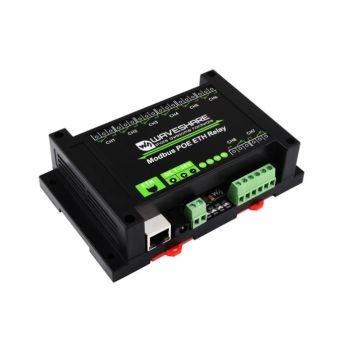 8-ch Ethernet Relay Module, Modbus RTU/Modbus TCP Protocol, PoE port C