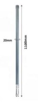 868MHz Omni Outdoor Fiberglass Antenna 8 dBi - Thumbnail