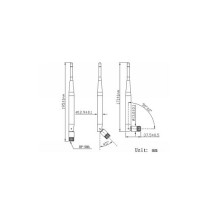 915Mhz Antenna / SMA/m 90-180 Degree - Thumbnail