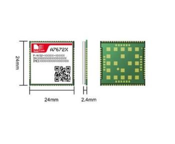 A7672E (BASC) LTE CAT1+2G with smaller flash (8MB),with BT