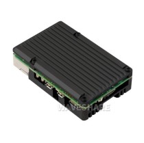 Aluminium Alloy Case for Raspberry Pi 5, Dual Cooling Fans - Thumbnail