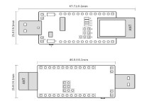 Bluetooth Mesh NODES Module Programmer - BL Version 5.0 - with Antenna - Thumbnail