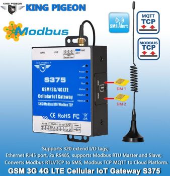 Cellular Modbus MQTT IoT Gateway