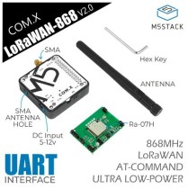 COM.LoRaWAN Module 868MHz (ASR6501) V2.0 withAntenna - Thumbnail