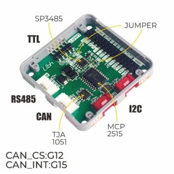 COMMU Module Extend RS485/TTL CAN/I2C Port