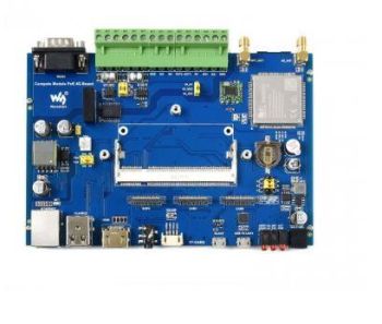 Compute Module Industrial IoT Base Board, 4G / PoE Feature, For Raspbe