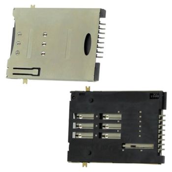 CONNECTOR SIM CARD PUSH-PUSH 8PIN