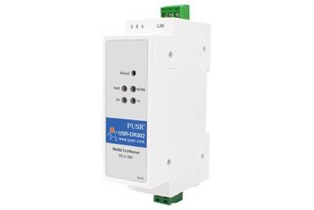 Din-rail Modbus RS485 Serial to Ethernet Converter