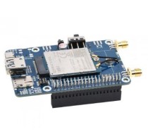  - EM06-E LTE Cat-6 HAT for Raspberry Pi, Dual Antennas LTE-A, Multi Regi