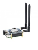 EM06-E LTE Cat-6 HAT for Raspberry Pi, Dual Antennas LTE-A, Multi Regi - Thumbnail