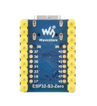 ESP32-S3 Mini Board, 240 MHz CPU, Wi-Fi & Bluetooth 5 with Pinheader - Thumbnail