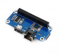  - Ethernet / USB HUB HAT for Raspberry Pi, 1x RJ45, 3x USB