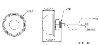 GPS&GLONASS Active Antenna