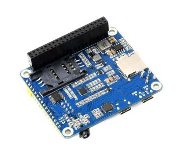 GSLTE Cat-1 HAT for Raspberry Pi, Low Speed 4G Module with A7600E