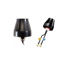 GSM+GPS(active)antenna , RG174/30cm, SMA Male, Screw mounting - Thumbnail