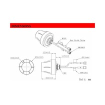 GSM+GPS(active)antenna , RG174/30cm, SMA Male, Screw mounting - Thumbnail