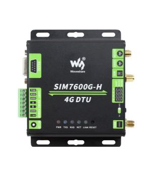 Industrial Grade SIM7600G-H 4G DTU, USB UART/RS232/RS485 Multi Interfa