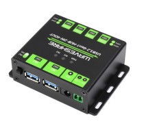 Industrial grade USB HUB, Extending 4x USB 3.2 Ports, Switchable dual - Thumbnail