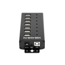 Industrial Grade USB HUB, Extending 7x USB 2.0 Ports - Thumbnail