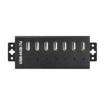 Industrial Grade USB HUB, Extending 7x USB 2.0 Ports - Thumbnail