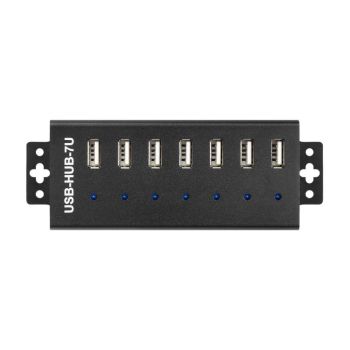 Industrial Grade USB HUB, Extending 7x USB 2.0 Ports