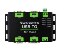 Industrial Isolated USB To 4-Ch RS232(Female) Converter, - Thumbnail