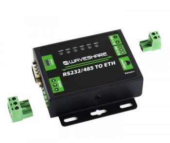 Industrial RS232/RS485 to Ethernet Converter for EU