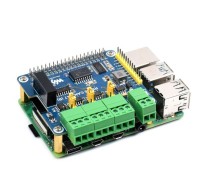 Isolated RS485 CAN HAT (B) For Raspberry Pi, 2-Ch RS485 and 1-Ch CAN, - Thumbnail