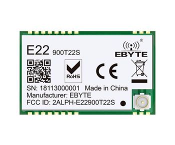 LoRa, 868MHz 160mW SMD long range, 5V Supply,RF Transmission 22 dBm, 5