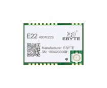 EBYTE - Lora Module. 22dBm. SX1268. 410~493MHz. 7000m. 20*14mm.