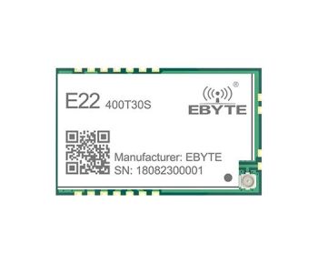 LoRa module,UART. 410~493MHz. 30dbm. 10km. SX1268. 