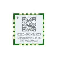 EBYTE - LoRa, SPI, 850MHz~930MHz, 22 dBm, 6km, SX1262, 10*10*2.5mm