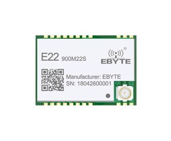 LoRa, SPI, 868MHz, 22 dBm, 7km, SX1262, Power Supply 1,8-3.7V