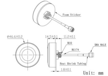 LTE-A-003 GPS Anten